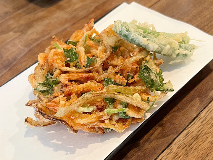 桜海老のかき揚げ